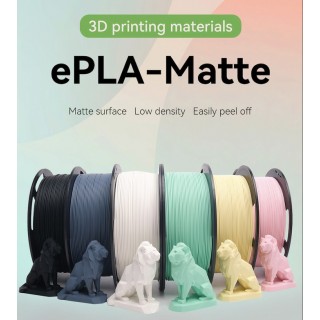 eSUN Refilament PLA Matte Premium 3D Filament Warna Soft Lebih Kuat